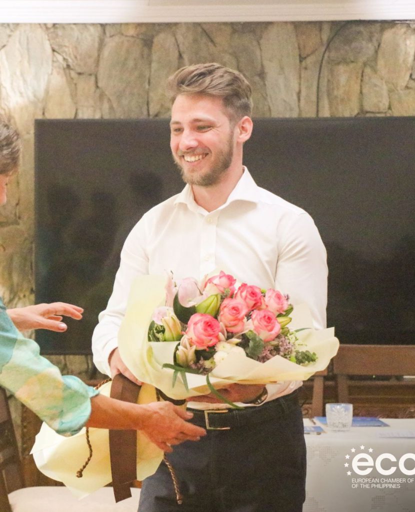 Alin Roșca, founder and CEO of RepsMate, in Makati, March 2026