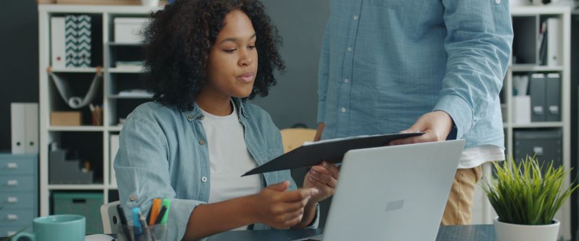 Filipino job seeker checking whether a BPO company is legitimate before applying